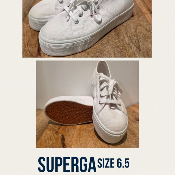 Superga White Sneakers - Picture 4 of 4